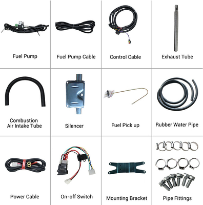 5kw van diesel de Ton Waterheater for rv campervan hot